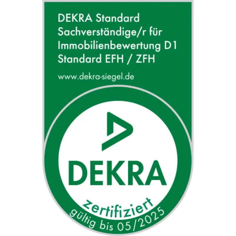 Logo DEKRA Standard Sachverständige/r für Immobilienbewertung